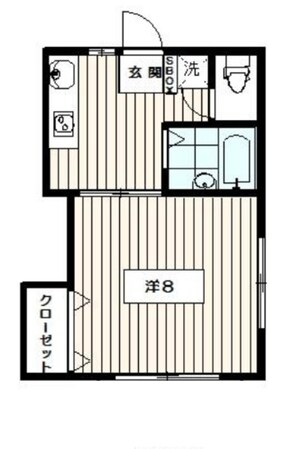 ルークス松ノ木の物件間取画像